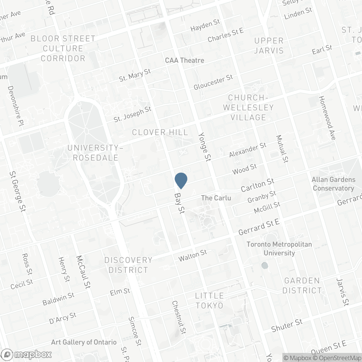 1508 - 38 GRENVILLE STREET, Toronto, Ontario M4Y 1A5